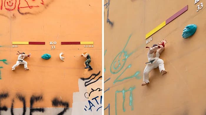 Street Fighter Karakterleri Kadıköy'ü Dövüş Arenasına Çevirmiş
