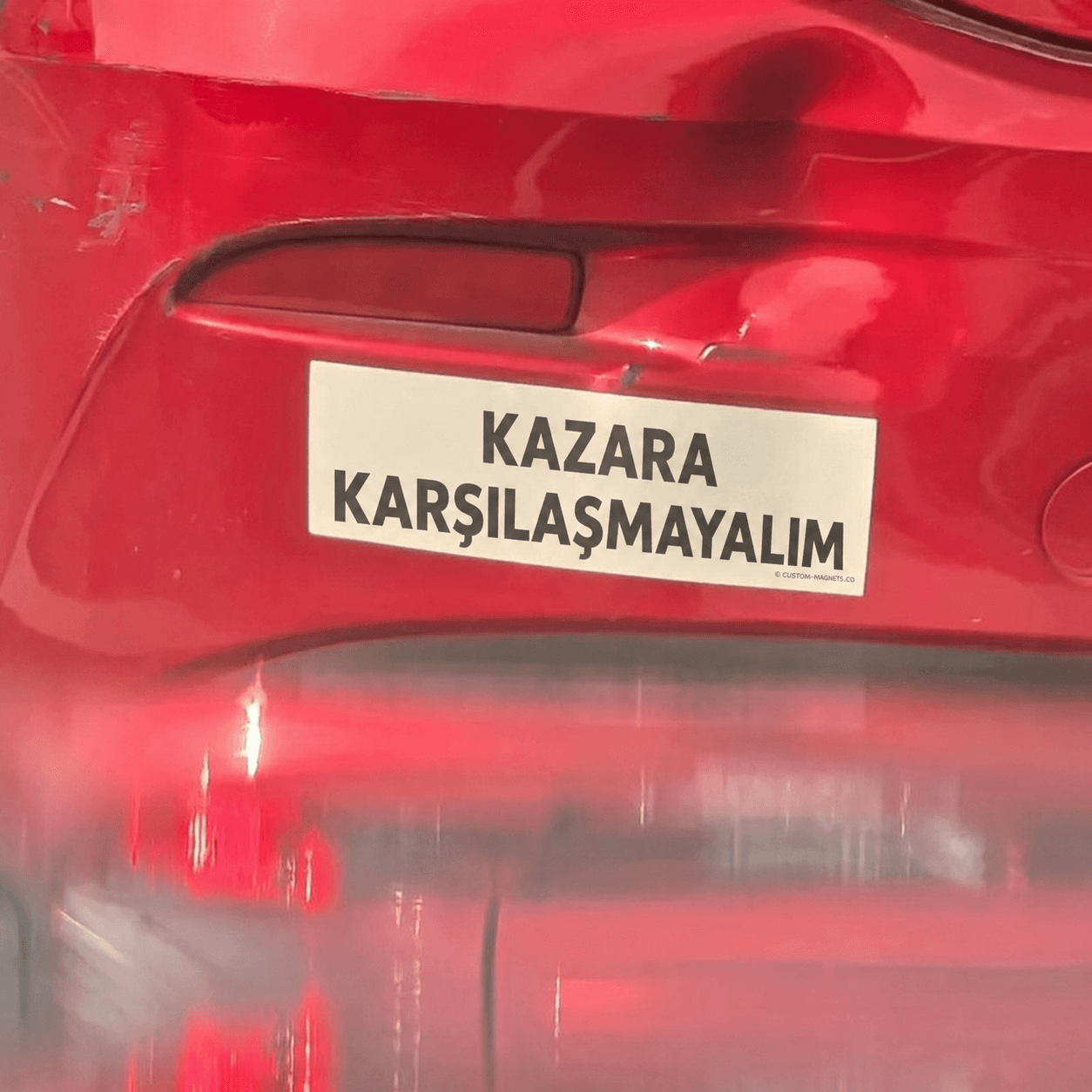 Göçüğe Tam Uyan Tampon Yazısı