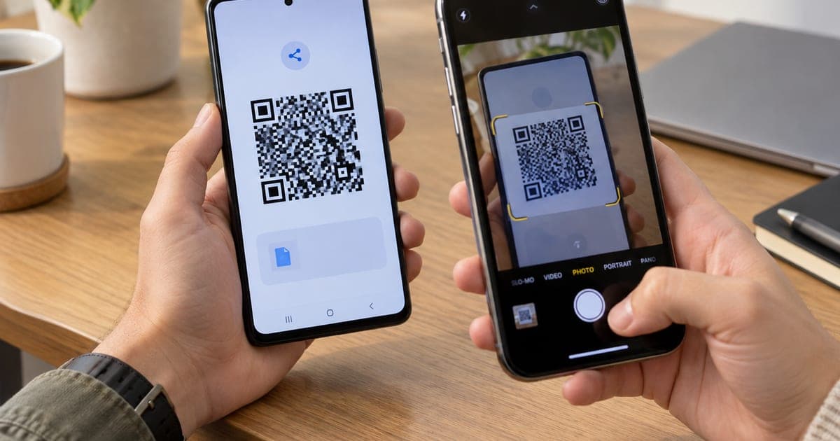 Android'den iPhone'a AirDrop ile Fotoğraf Gönderme Rehberi 2026