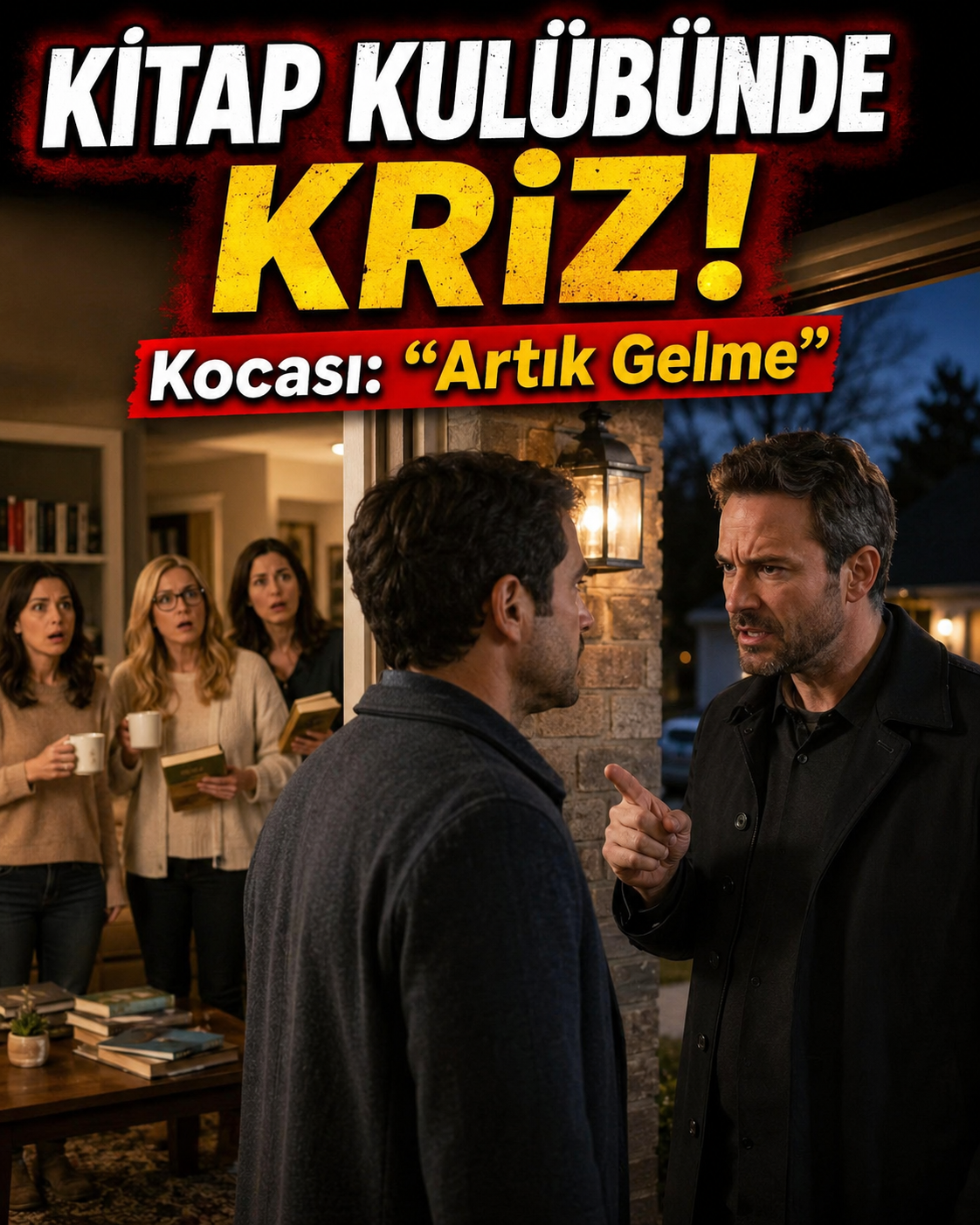 Kitap Kulübündeki Tek Erkek Üyeden Rahatsız Olan Koca: “Artık Gelme” Dedi