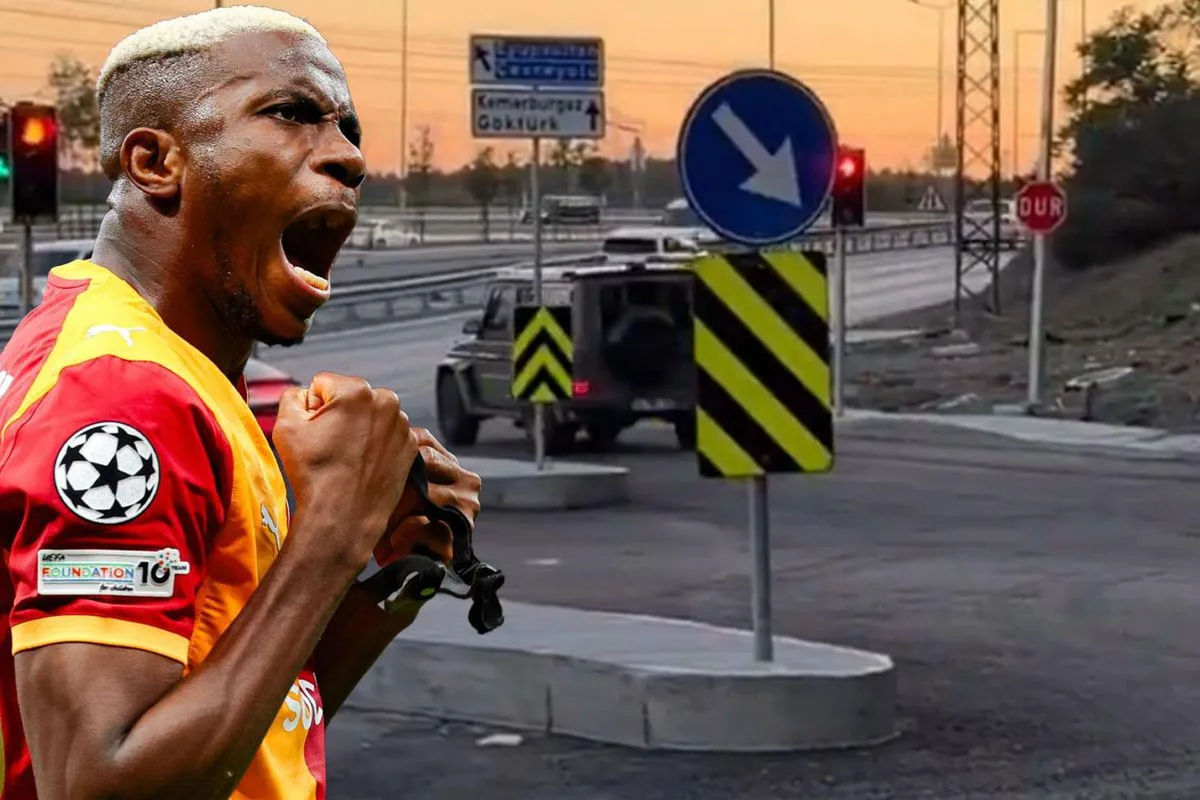 Victor Osimhen Kırmızı Işıkta Geçti, 5 Bin TL Ceza Aldı