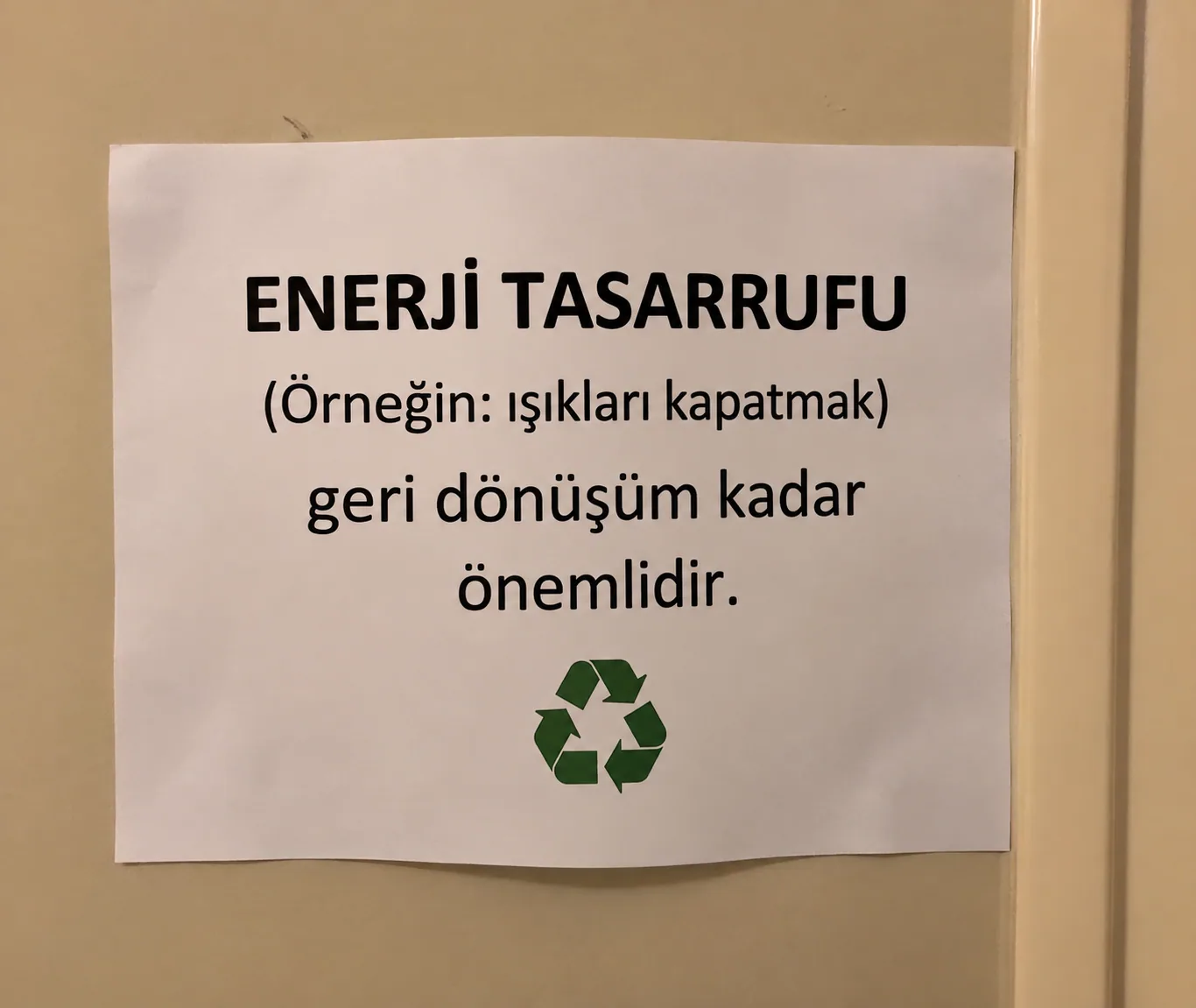 Elektrik Tasarrufu Geri Dönüşüm Kadar Önemli