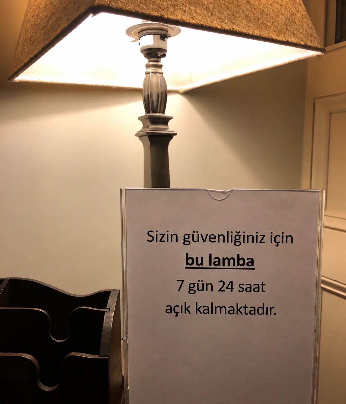 Bu Lamba Güvenliğiniz İçin 7/24 Açık Kalacak