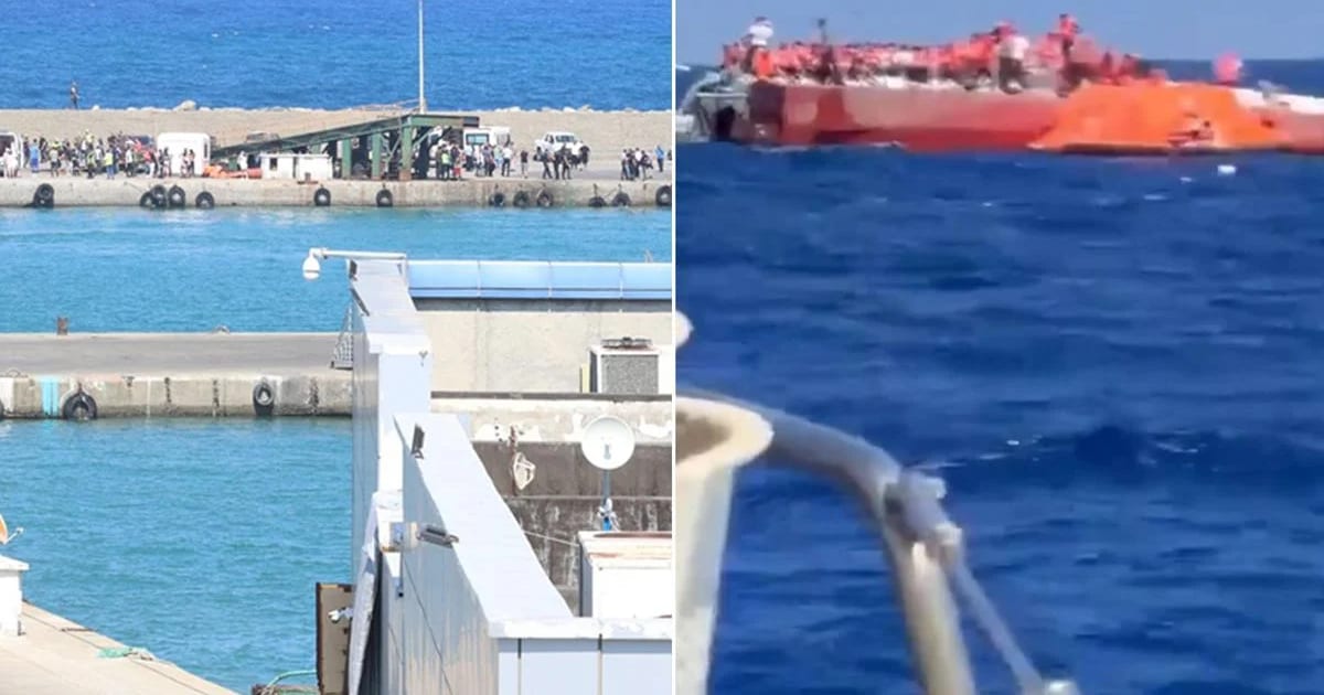KKTC'nin Girne açıklarında 267 kişiyi taşıyan yolcu gemisi battı