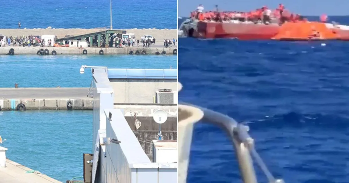 KKTC Girne Açıklarında Yolcu Gemisi Battı: 267 Kişilik Katamaran Alabora Oldu